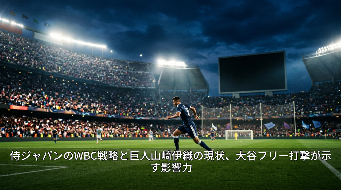侍ジャパンのWBC戦略と巨人山崎伊織の現状、大谷フリー打撃が示す影響力
