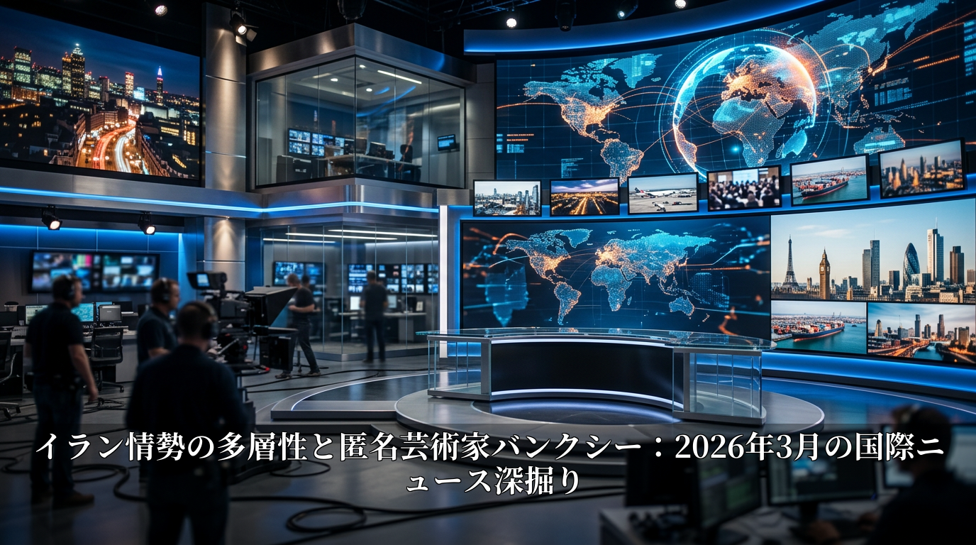 イラン情勢の多層性と匿名芸術家バンクシー:2026年3月の国際ニュース深掘り