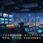 激動のマンガ・アニメ業界最前線：コミックアルナ休刊から「ひらやすみ」アニメ化、TAAF2026まで