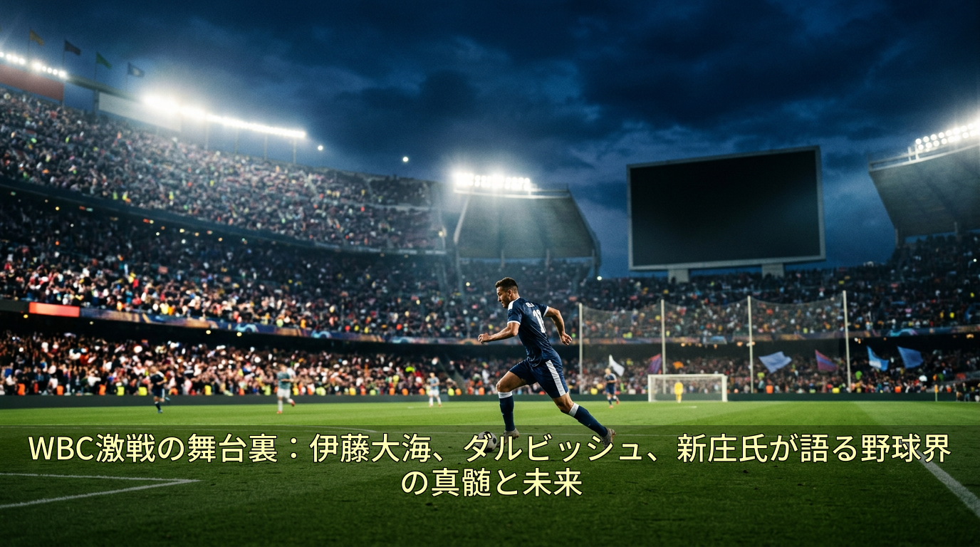 WBC激戦の舞台裏：伊藤大海、ダルビッシュ、新庄氏が語る野球界の真髄と未来