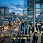 激変する世界経済の深層：ホンダの巨額損失からテック人材流出、Appleの新戦略まで