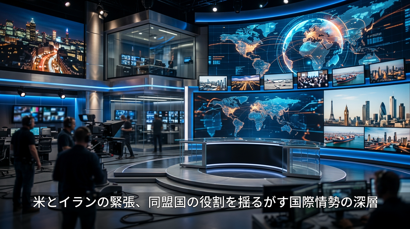 米とイランの緊張、同盟国の役割を揺るがす国際情勢の深層