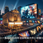 豪華キャスト集結！2026年注目映画大作と俳優たちの挑戦
