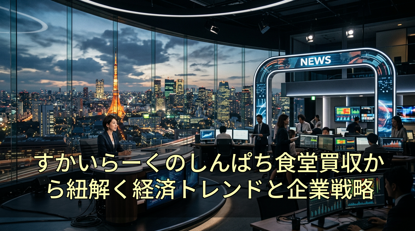 すかいらーくのしんぱち食堂買収から紐解く経済トレンドと企業戦略