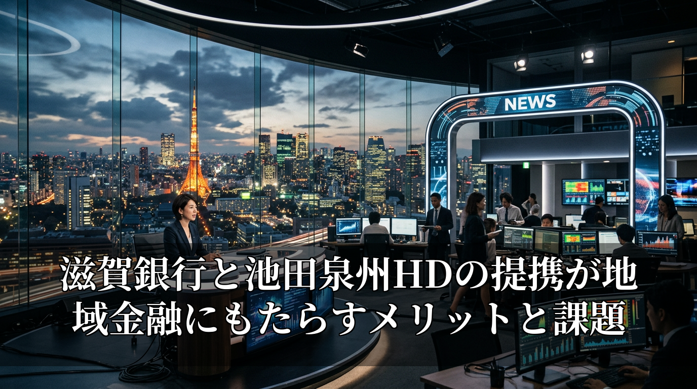 滋賀銀行と池田泉州HDの提携が地域金融にもたらすメリットと課題