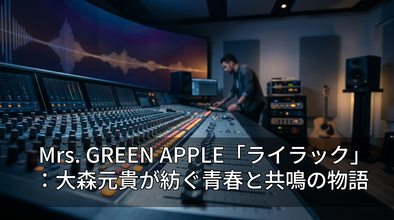 Mrs. GREEN APPLE「ライラック」：大森元貴が紡ぐ青春と共鳴の物語