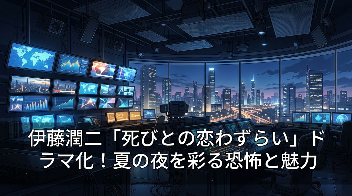 伊藤潤二「死びとの恋わずらい」ドラマ化！夏の夜を彩る恐怖と魅力