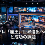 カンテレ「座王」世界進出への道筋と成功の課題