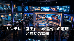 カンテレ「座王」世界進出への道筋と成功の課題