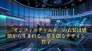『インフィニティニキ』の衣装は感情から生まれる―夢を創るデザイン哲学