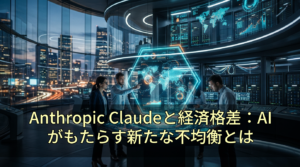 Anthropic Claudeと経済格差：AIがもたらす新たな不均衡とは