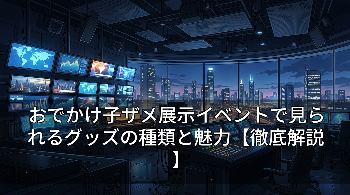 おでかけ子ザメ展示イベントで見られるグッズの種類と魅力【徹底解説】