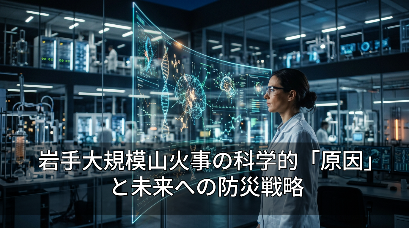 岩手大規模山火事の科学的「原因」と未来への防災戦略
