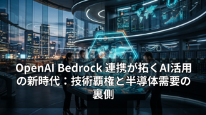 OpenAI Bedrock 連携が拓くAI活用の新時代：技術覇権と半導体需要の裏側