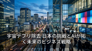 宇宙デブリ除去 日本の挑戦とAIが拓く未来のビジネス戦略