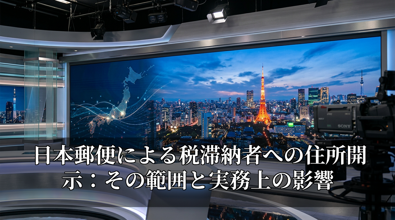 日本郵便による税滞納者への住所開示：その範囲と実務上の影響