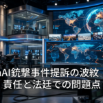 OpenAI銃撃事件提訴の波紋：AIの責任と法廷での問題点