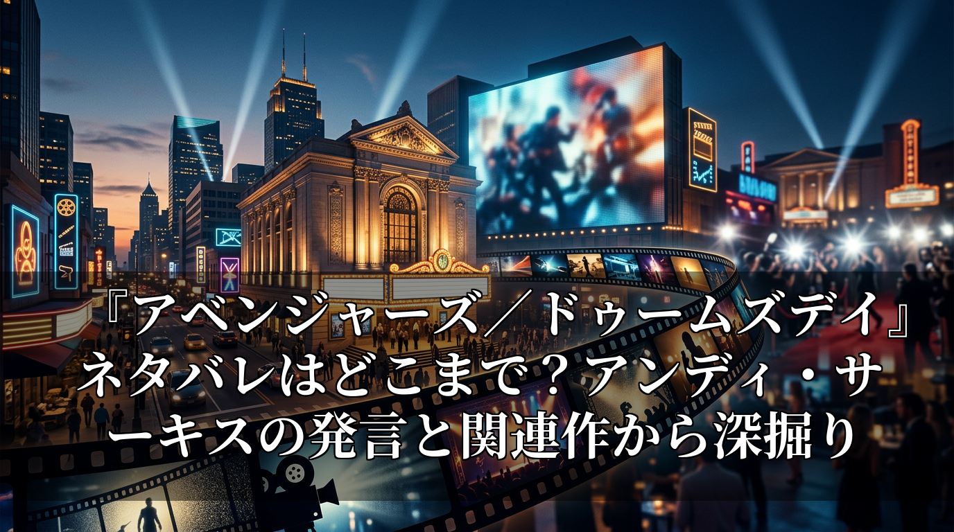 『アベンジャーズ／ドゥームズデイ』ネタバレはどこまで？アンディ・サーキスの発言と関連作から深掘り