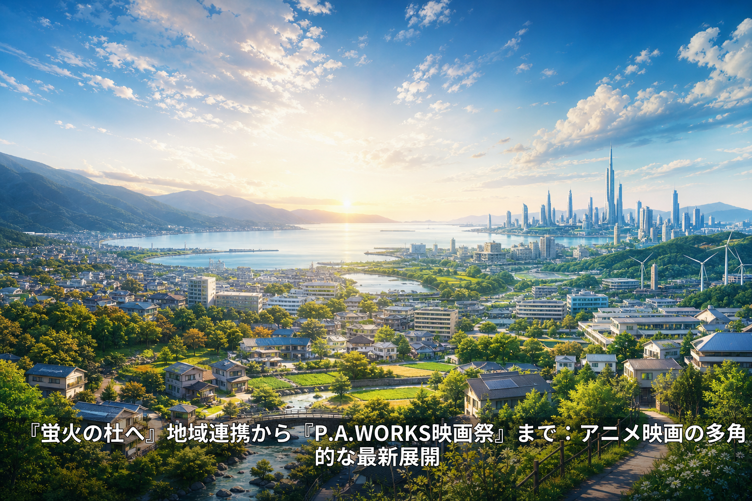 『蛍火の杜へ』地域連携から『P.A.WORKS映画祭』まで：アニメ映画の多角的な最新展開