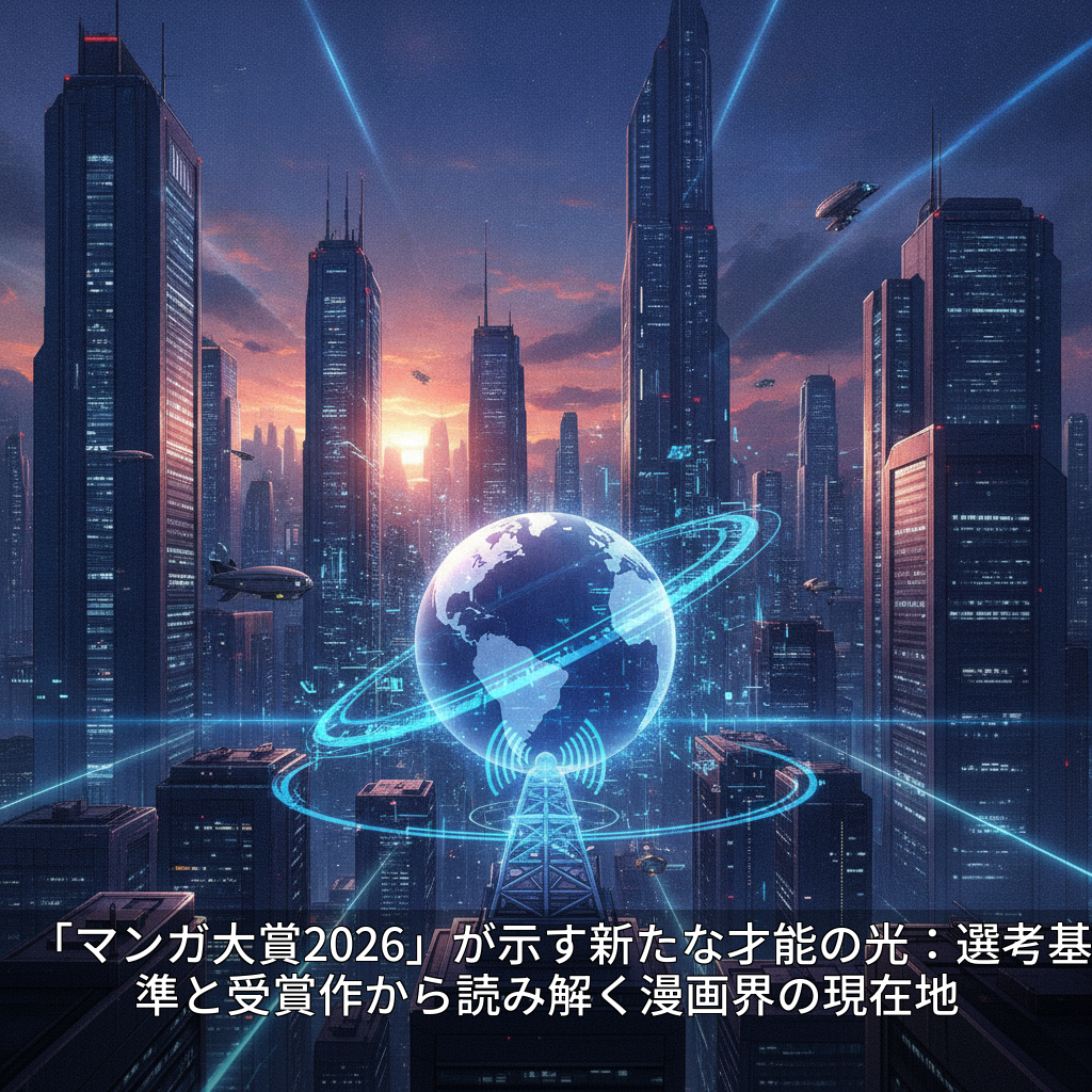 「マンガ大賞2026」が示す新たな才能の光:選考基準と受賞作から読み解く漫画界の現在地