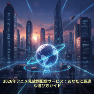 2026年アニメ見放題配信サービス：あなたに最適な選び方ガイド
