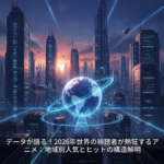 データが語る！2026年世界の視聴者が熱狂するアニメ：地域別人気とヒットの構造解明