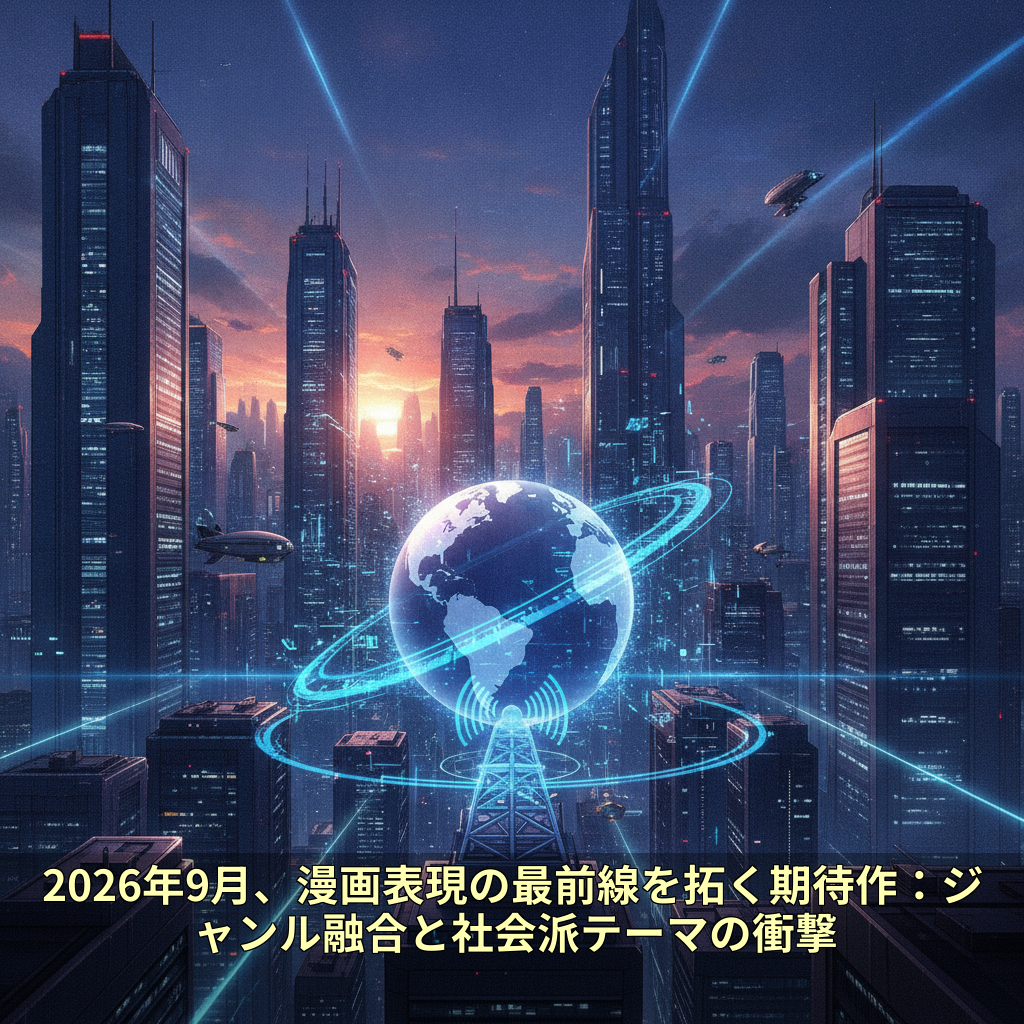 2026年9月、漫画表現の最前線を拓く期待作：ジャンル融合と社会派テーマの衝撃
