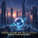 2026年SFアニメが拓く未来：サイバーパンクから環境SFまで注目の新作を深掘り