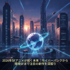 2026年SFアニメが拓く未来：サイバーパンクから環境SFまで注目の新作を深掘り