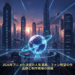 2026年アニメ化決定の人気漫画：ファン熱望の作品群と制作現場の挑戦