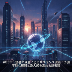 2026年、読者の深層に迫るサスペンス漫画：予測不能な展開と没入感を高める新表現