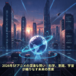 2026年SFアニメの深遠な問い：科学、意識、宇宙が織りなす未来の思索
