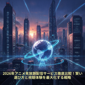 2026年アニメ見放題配信サービス徹底比較！賢い選び方と視聴体験を最大化する戦略