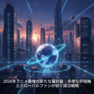 2026年アニメ覇権の新たな羅針盤：多様な評価軸とグローバルファンが紡ぐ成功戦略