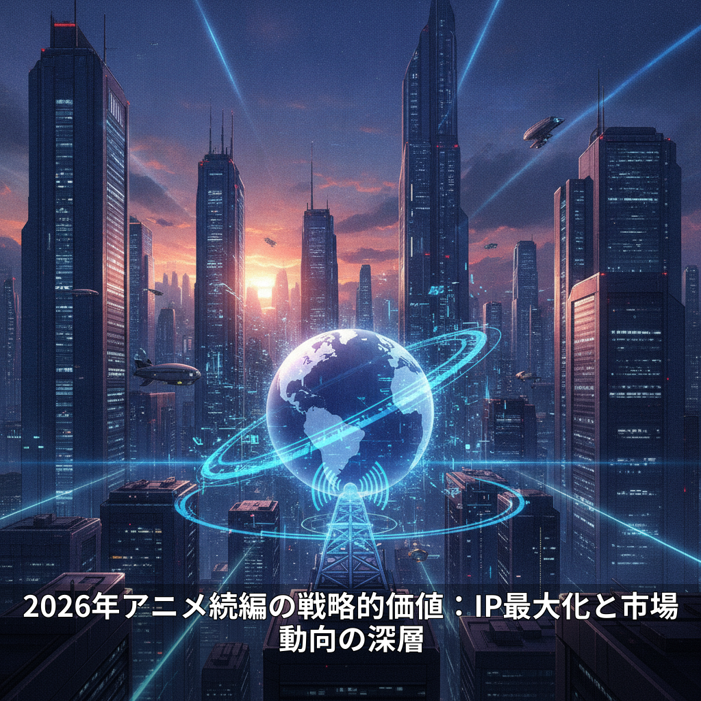 2026年アニメ続編の戦略的価値：IP最大化と市場動向の深層
