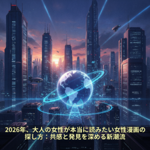 2026年、大人の女性が本当に読みたい女性漫画の探し方：共感と発見を深める新潮流