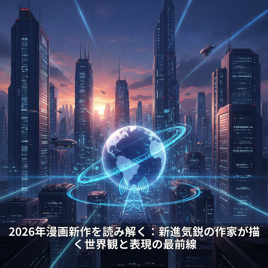 2026年漫画新作を読み解く：新進気鋭の作家が描く世界観と表現の最前線