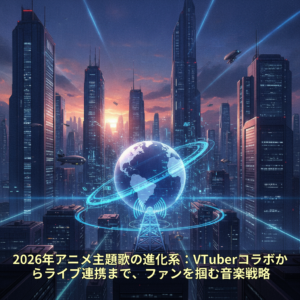 2026年アニメ主題歌の進化系：VTuberコラボからライブ連携まで、ファンを掴む音楽戦略