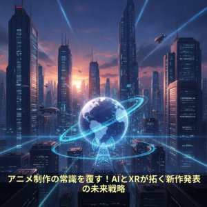 アニメ制作の常識を覆す！AIとXRが拓く新作発表の未来戦略