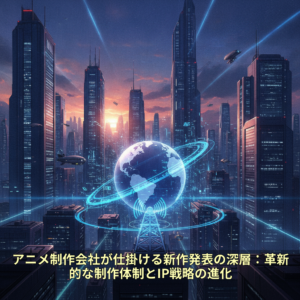 アニメ制作会社が仕掛ける新作発表の深層:革新的な制作体制とIP戦略の進化