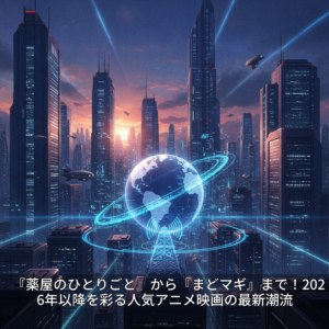 『薬屋のひとりごと』から『まどマギ』まで！2026年以降を彩る人気アニメ映画の最新潮流