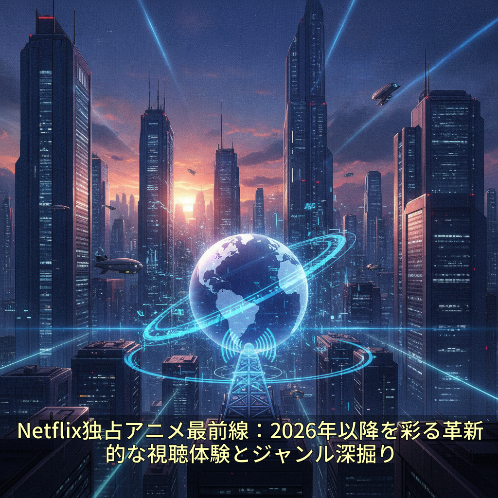 Netflix独占アニメ最前線：2026年以降を彩る革新的な視聴体験とジャンル深掘り