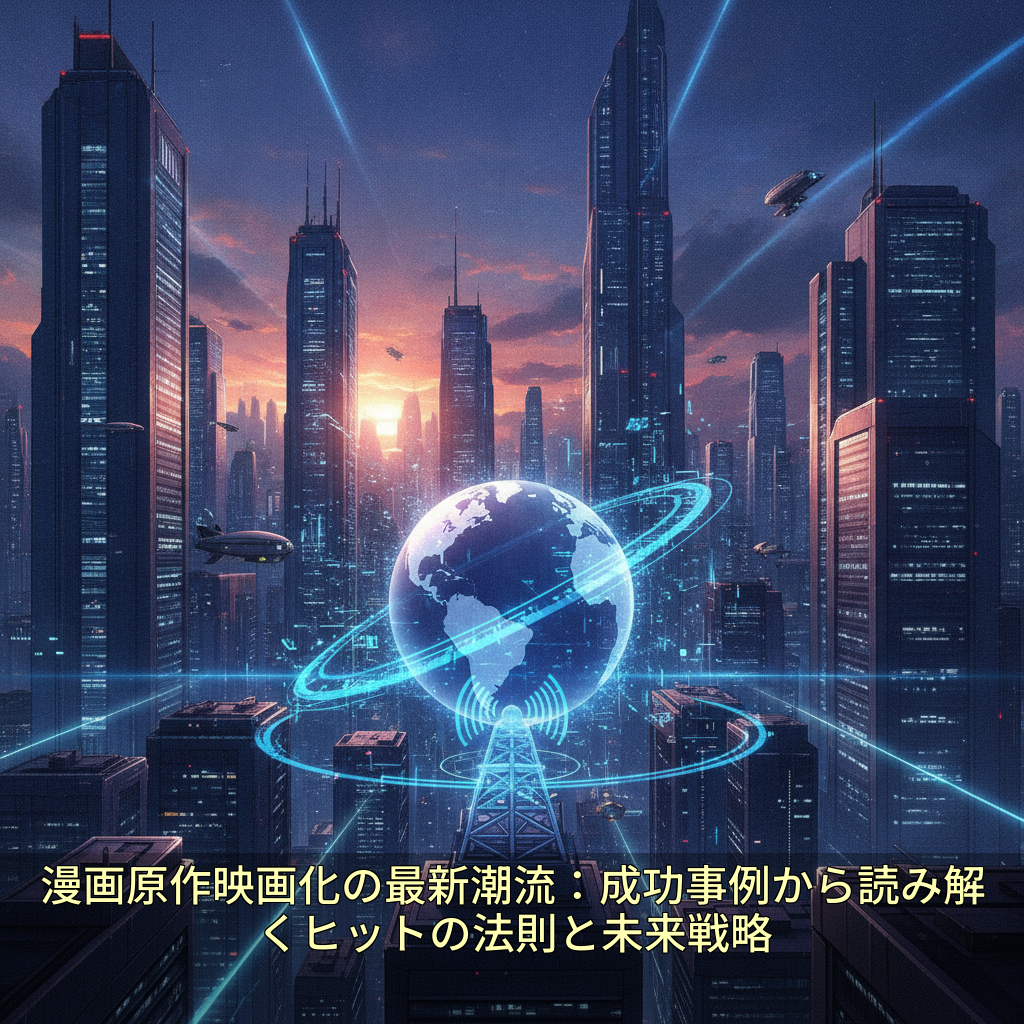 漫画原作映画化の最新潮流：成功事例から読み解くヒットの法則と未来戦略