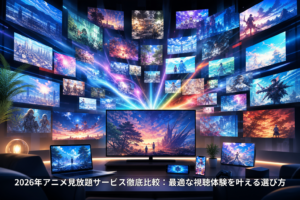 2026年アニメ見放題サービス徹底比較：最適な視聴体験を叶える選び方
