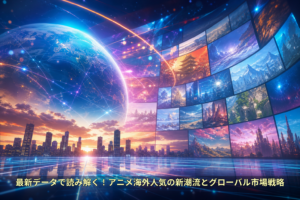 最新データで読み解く！アニメ海外人気の新潮流とグローバル市場戦略