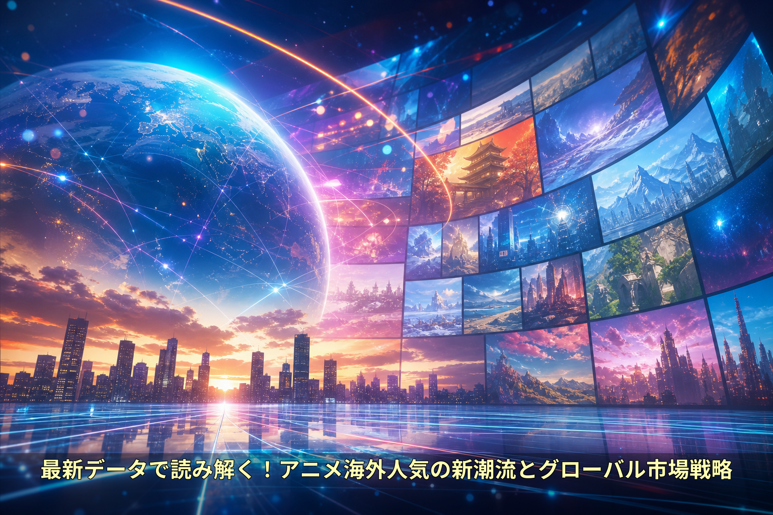 最新データで読み解く！アニメ海外人気の新潮流とグローバル市場戦略