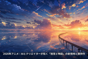 2026年アニメ：AIとクリエイターが拓く「視覚と物語」の新境地と期待作