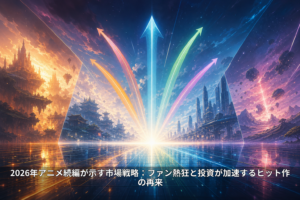 2026年アニメ続編が示す市場戦略：ファン熱狂と投資が加速するヒット作の再来