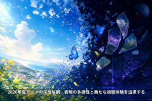 2026年夏アニメの深層解剖：表現の多様性と新たな視聴体験を追求する