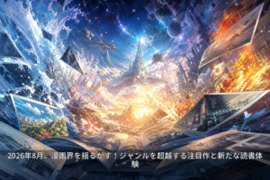 2026年8月、漫画界を揺るがす！ジャンルを超越する注目作と新たな読書体験